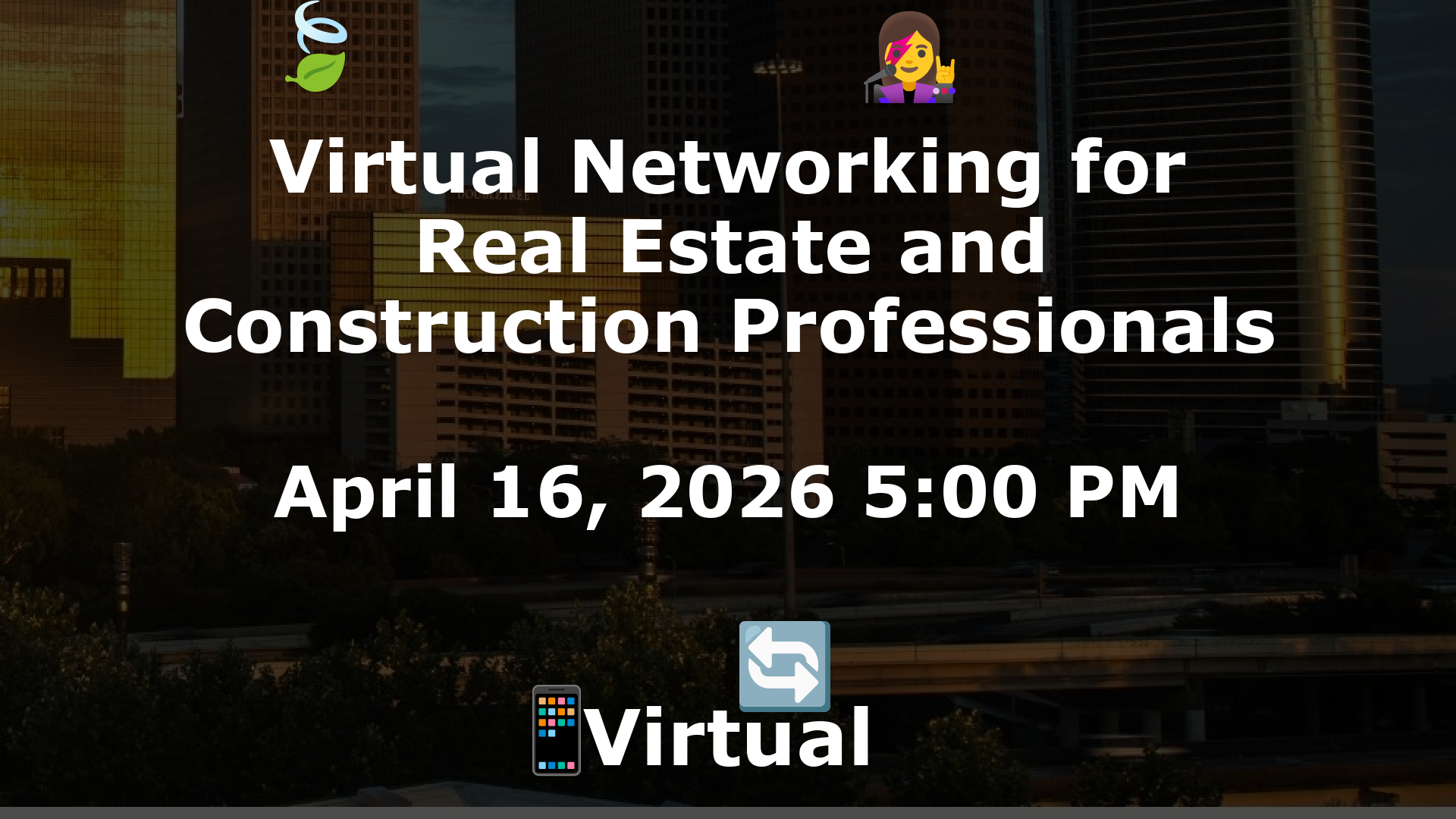 Virtual Networking for Real Estate and Construction Professionals event image